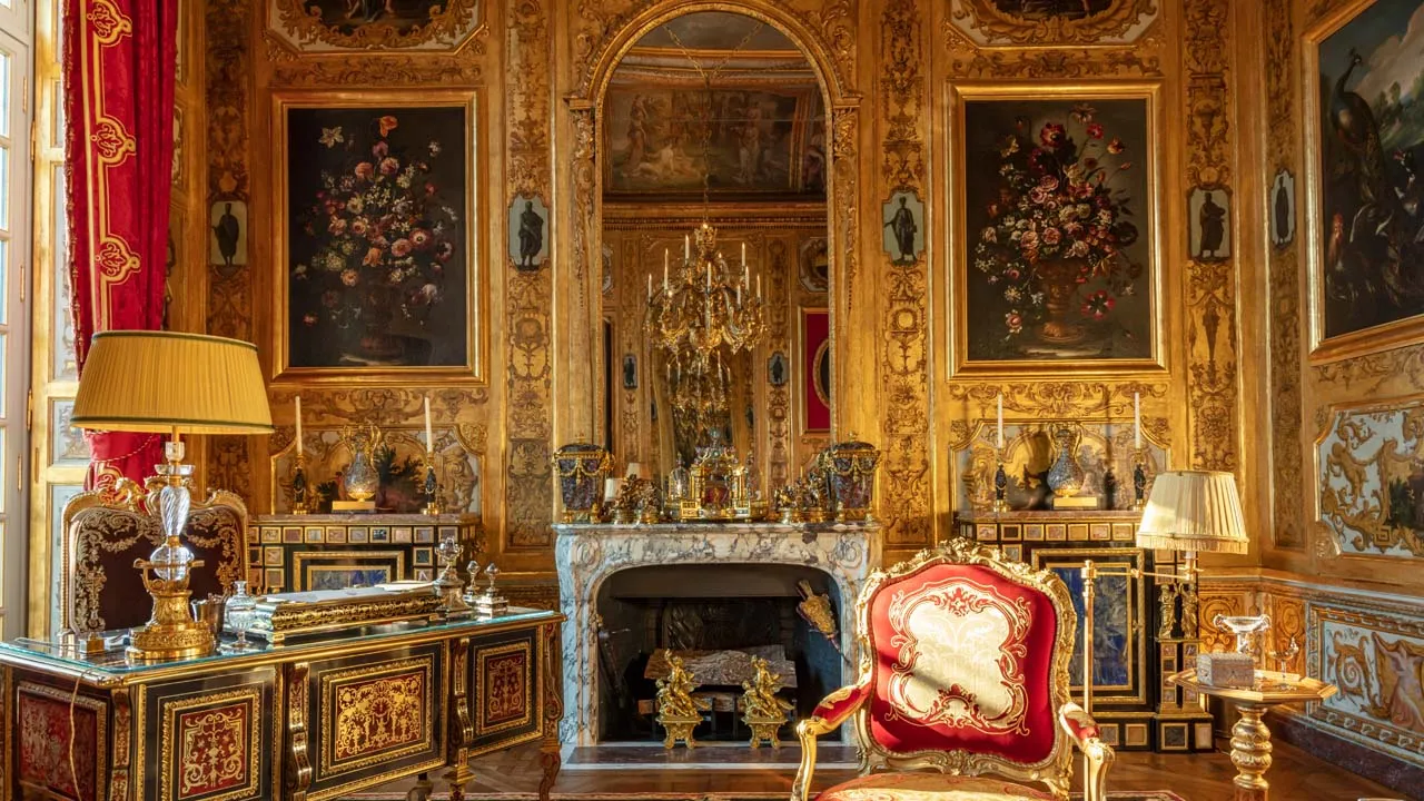 A glimpse into a room at Hôtel Lambert—featured in this Curated Letter as a reminder that casual confidence includes knowing who’s buying, selling, and stirring up Parisian controversy