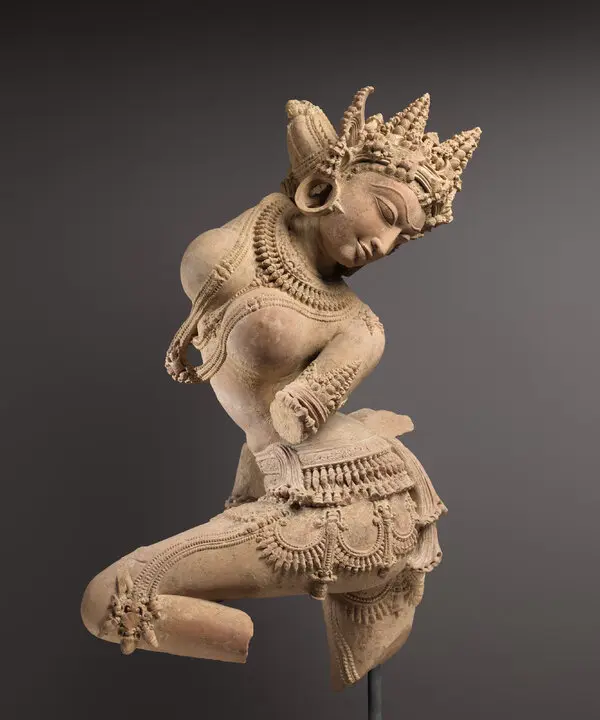 Antique Indian dancer sculpture featured in the Artsy section of the Curated Letter—highlighting the elegance of cultural heritage. The Poddar Museum’s online "Encyclopedia of South Asian Art" is a milestone in preservation and sharing cultural artefacts.